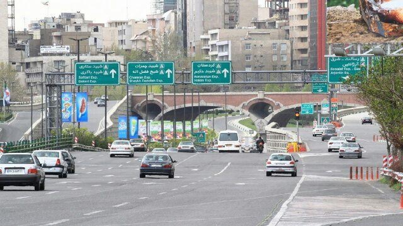 بزرگراه شهید سلیمانی امشب مسدود می‌گردد